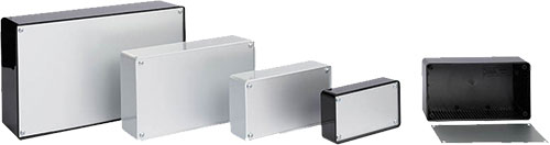 [H16313] TEKO kassette kabinet - Sort (160x95x45mm)