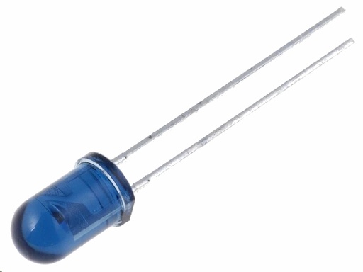 [H58545] 5mm IR LED - Rund, Transparent Blå, 940nm, 210mW (17°)
