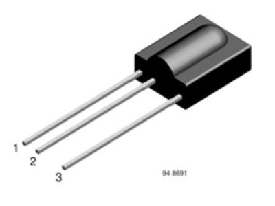 [H30037] IR modtagermodul - 30kHz 2,7-5,5V
