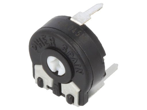 [H60589] Vandret trimmepotmeter - 50kOhm, lille 10mm