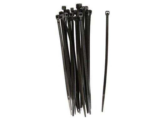 [H38083] Kabelstrips - 2,5x100mm, Sort (100 stk.)
