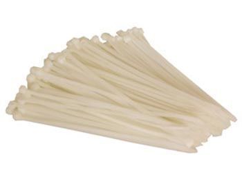 [H38089] Kabelstrips - 4,8x200mm, Hvid (100 stk.)