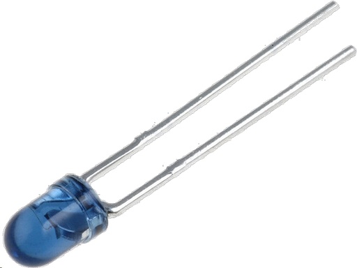 [H15115] 3mm fototransistor - 940nm, 30V, Transparent blå