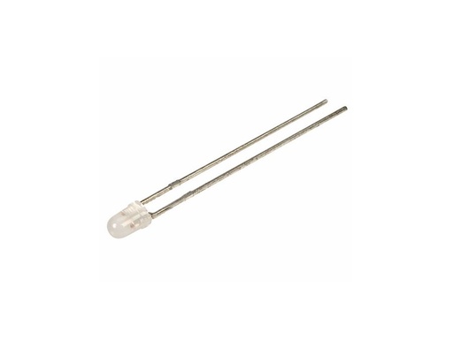 [H14910] 3mm LED - Bipolar Tofarve, GRØN/GUL, Diffus hvid hus (60°)