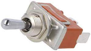 [H61760] Vippekontakt - 1P ON-OFF-(ON), 15A/250VAC, loddeben