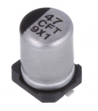 [H55403] SMD elektrolytkondensator - 47uF / 16V, B hus (FT)