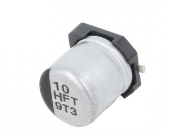 [H55409] SMD elektrolytkondensator - 10uF / 50V, C hus (FT)