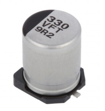 [H55414] SMD elektrolytkondensator - 330uF 35V, F hus (FT)