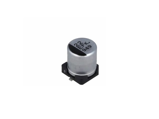 [H57225] SMD elektrolytkondensator - 22uF 25V, C hus, Ø5x5,8mm (FK)