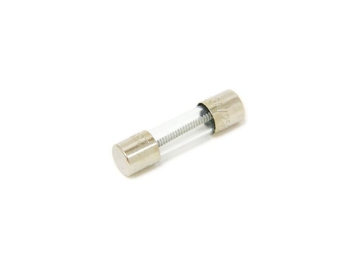 [H59493] Glassikring - Ø5x20mm, 3A / 250V, Træg