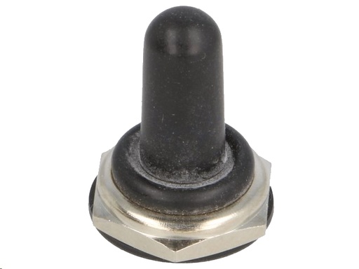 [H45667] Gummihætte til APEM vippekontakter m. Ø12,2mm gevind