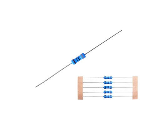 [H47311] Metalfilmmodstand - 3,9kOhm / 1W, Ø3,5x10mm (±1%)
