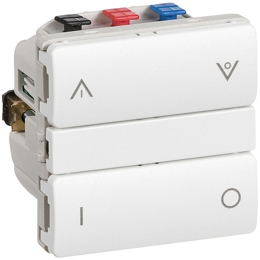 [1017044595] IHC Wireless Relæ Kombi 1 modul FUGA hvid