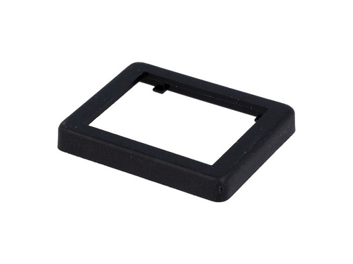 [H59887] Ramme til vippekontakt - Sort