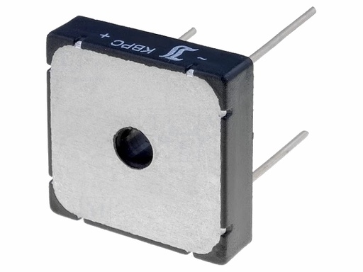 [H61762] Brokobling, enkelt-fase, 1400V 35A m. printben (KBPC)