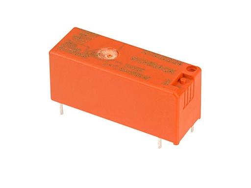[H59714] Miniature relæ - 12VDC 8A, 1 x skifte (SPDT), 5-ben (3,2mm)