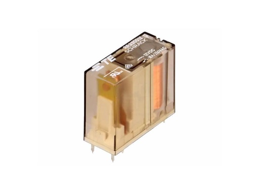 [H57273] Miniature relæ - 12VDC / 16A, 1 x slutte (SPST-NO)