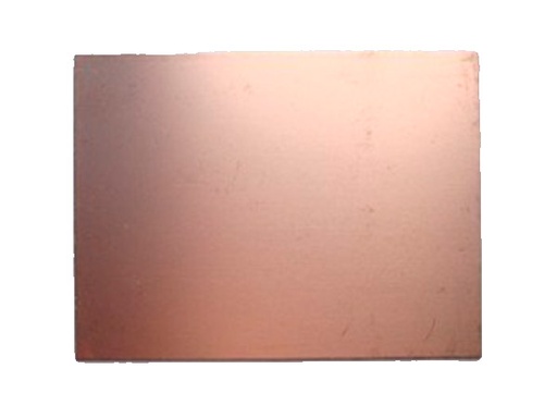 [H37808] Glasfiber printplade - Dobbeltsidet kobberbelagt (10x15cm)