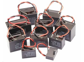 [H60373] CBB61 motor kondensator - 3,5uF / 450V, ±5%, m. ledn.