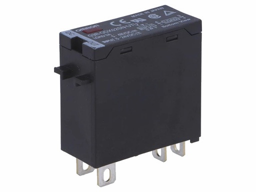 [H62490] Solid state relæ - 24Vdc, 4-60Vdc 2A, 1 x slutte (GR3-serie)
