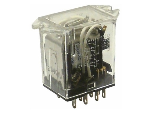[H29072] Industrirelæ - 12Vdc, 5A, 8-ben (3PDT)