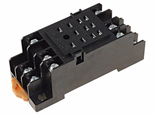 [H36383] DIN-skinne relæsokkel - Til 11-ben relæer (MY3-serien)
