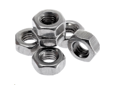 [H43989] Møtrik, sekskantet - M2.5, forsinket stål, H2mm (100 stk.)