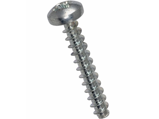 [H62180] Skrue til plast - 5x16mm, PZ2, Stål (25 stk.)