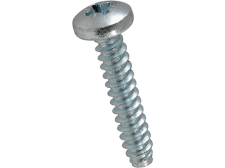 [H56829] Pladeskrue, panhoved - 2,9 x 4,5mm, pozidriv PZ1 (50 stk.)