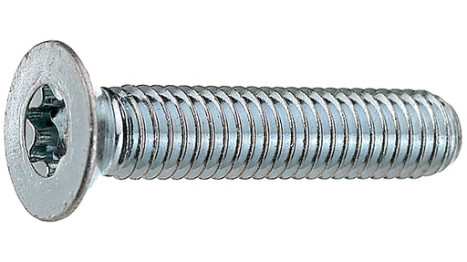 [H55679] TORX maskinskrue, undersænket - M3x10mm, TX10 kærv (25 stk.)