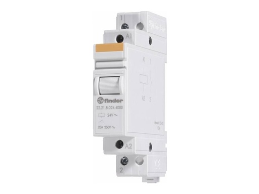 [H58788] Installationsrelæ - 230Vac, 20A, Monostabil (1NO), DIN
