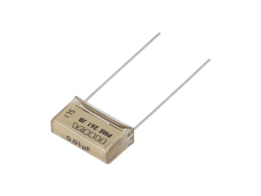 [H59149] Papirkondensator - 10nF 500VAC 15,2mm (±10%)