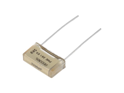 [H59155] Papirkondensator - 2,2nF 300VAC 10,2mm (±10%)