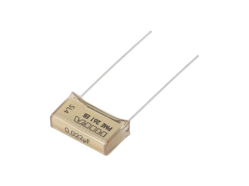 [H59159] Papirkondensator - 22nF 300VAC 15,2mm (±10%)