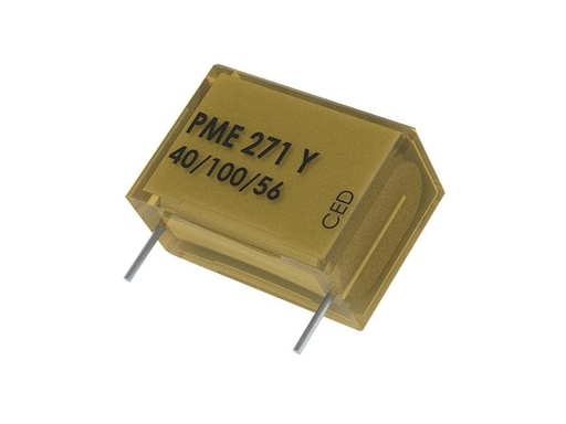 [H20858] Y2 papirkondensator – 4,7nF / 250VAC, ±20% (10,2mm)