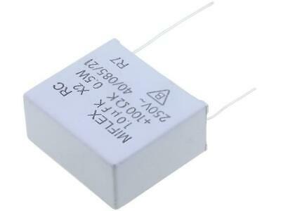 [H55971] X2 RC filterkondensator - 100nF + 100ohm 275VAC (22,5mm)