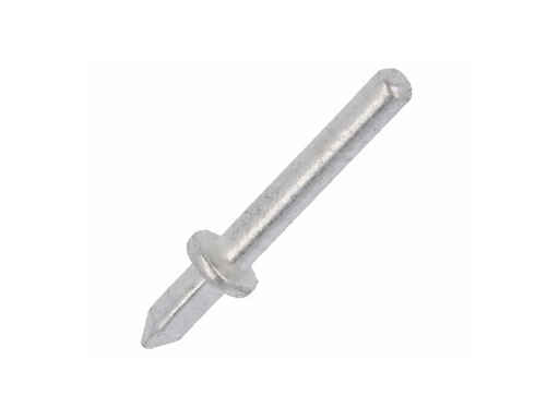 [H15222] Printspyd m. stop - Nikkel belagt, Ø1,3x12mm (100 stk.)