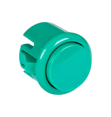 [H60844] Arkade mini trykkontakt med mikroswitch - Off-(On), Grøn