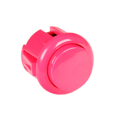 [H60845] Arkade mikro trykkontakt med mikroswitch - Off-(On), Magenta