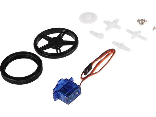 [H62844] FS90R Mikro kontinuerlig rotation servo - 5V 100mA