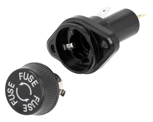 [H62977] Sikringsholder - Ø10,3x38mm, Til kabinet, HQ (maks. 30A)