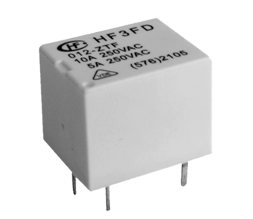 [H62488] Miniature relæ - 12VDC / 15A, 1 x slutte (SPST-NO), 2mm