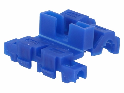 [H15595] Inline autosikringsholder - Blå, 20A, Klemmemont. 0,8-2mm²