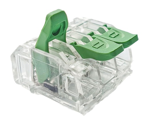 [H63316] Klemme-samlemuffe, 3 x 0,2-4mm², 32A, alle ledningstyper