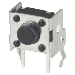 [H34128] TACT mikrotrykkontakt - 6x6mm, Vinklet 1mm