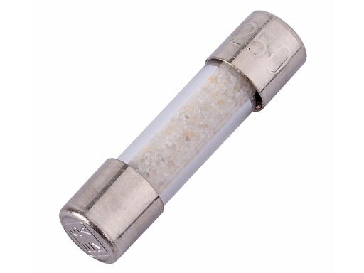 [H62574] Sikring - Ø5x20mm, 10A / 250V, Træg