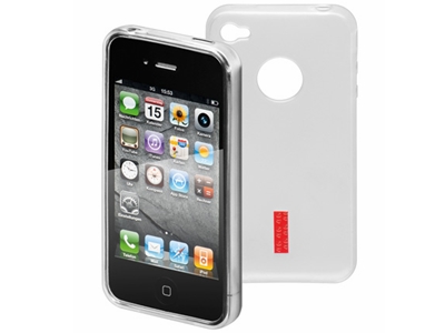 [H33047] TPU cover til iPhone 4/4s - Soft Touch, Hvid