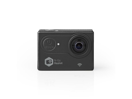 [H53762] Action-kamera - Real 4K Ultra HD, Wi-Fi, Vandtæt etui