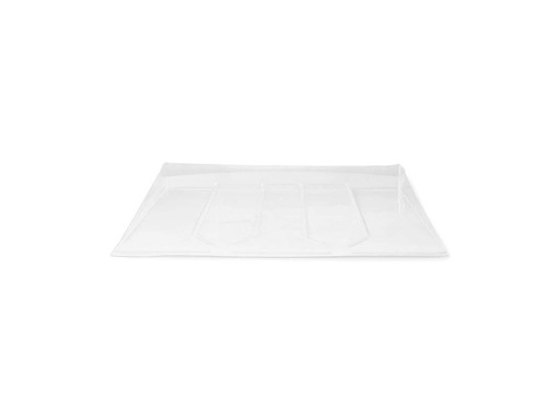 [H55673] Drypbakke til Vaskemaskine - Transparent (45 x 50cm)