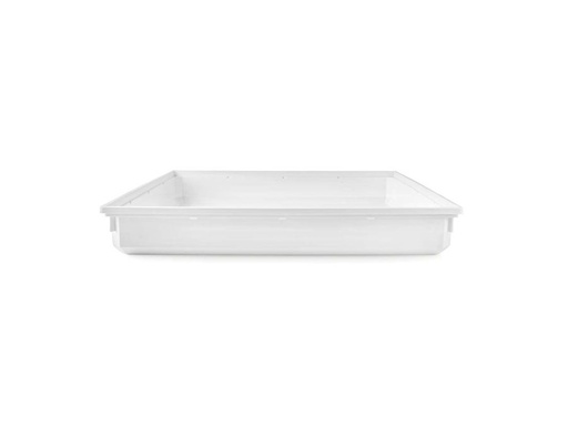 [H55675] Drypbakke til Vaskemaskine - Hvid (70 x 70cm)